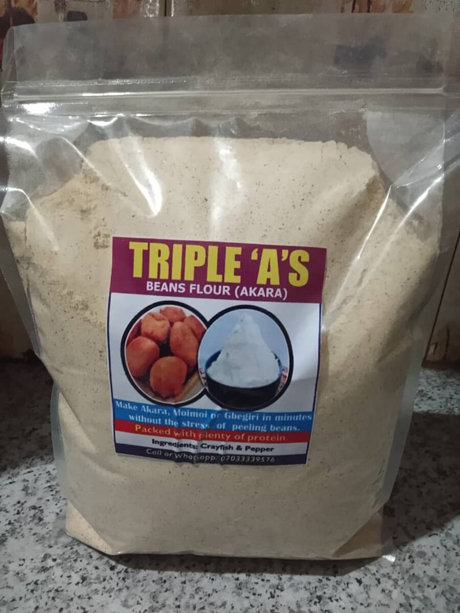 Triple AAA's Beans Flour for Akara, Moimoi and Gbegiri